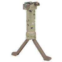 Nuprol Railed Bipod Grip - Camouflage