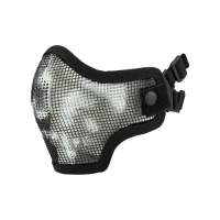 Viper Tactical Mesh Lower Face Protection Mask - Black Skull