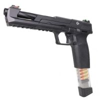 G&G Airsoft Piranha SL Gas Blowback Pistol - Black