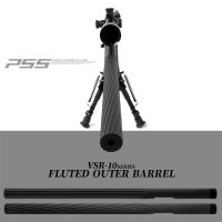 Laylax PSS Fluted Outer Barrel for VSR-10 Series - Straight Type