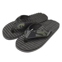 Nuprol Tactical Flip Flops - Black/Multicam Black