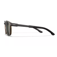 Wiley X WX BRAVO CAPTIVATE Tungsten Mirror Lens, Gloss Crystal Tan / Matte Black Frame