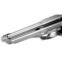 Tokyo Marui M92F Chrome Stainless Gas Blowback Airsoft Pistol