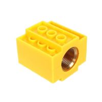 Laylax F-Factory Block Flash Hider - Yellow