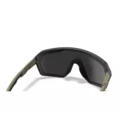 Wiley X CITADEL Captivate Tungsten Mirror Lens / Matte Black and Tan Frame