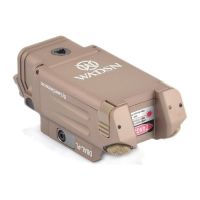 WADSN DBAL-PL Dual Output Laser and Light (Red & IR Laser) - Dark Earth