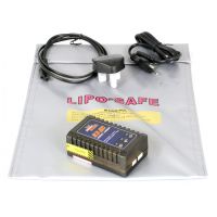 LWA B3 Lipo Charger & Lipo Charging Bag Set