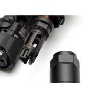 PTS Griffin Taper Mount Flashcomp 14mm CCW - Black