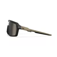 Wiley X CITADEL Captivate Tungsten Mirror Lens / Matte Black and Tan Frame