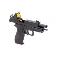 Nuprol Raven R226 GBB Pistol - Black with Red Dot Sight