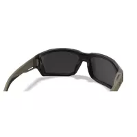 Wiley X ALPINE Captivate Polarised Tungsten Mirror Lens / Matte Black/Tan Frame