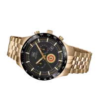 Glock Precision Coyote Steel Case / Coyote Link Strap Watch GW-35-2-22