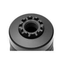 PTS Syndicate Dead Air Wolverine Mock Suppressor - Tracer Unit Version - Black