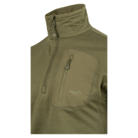 Technical Mid Layer Fleece Top - Green