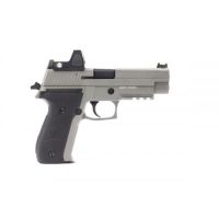 Nuprol Raven R226 GBB Pistol - Grey with Red Dot Sight
