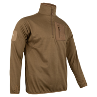 Technical Mid Layer Fleece Top - Coyote