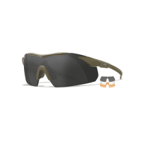 Wiley X VAPOR COMM 2.5 Grey/Clear/Rust lens - Tan Frame