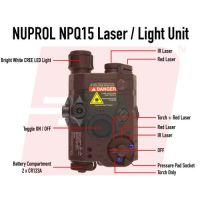 Nuprol NPQ15 Light/Laser unit - Tan