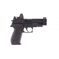 Nuprol Raven R226 GBB Pistol - Black with Red Dot Sight