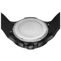 Glock Precision Tritium / Black Steel Case / Black Silicone Strap Watch GW-15-3-22