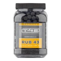 Umarex T4E PRACTICE Series RUB43 .43 Cal Rubber Ball Ammunition 500pce