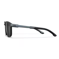 Wiley X BRAVO CAPTIVATE Black Mirror lens, Matte Black / Graphite Grey frame