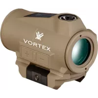 Vortex Optics Crossfire II 2 MOA Solar Red Dot - Tan