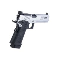 RWA Nighthawk Custom BDS9 Airsoft GBB Pistol - Silver