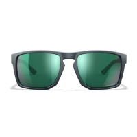 WX FOUNDER Captivate Polarised Green Mirror Lens / Matte Graphite Frame